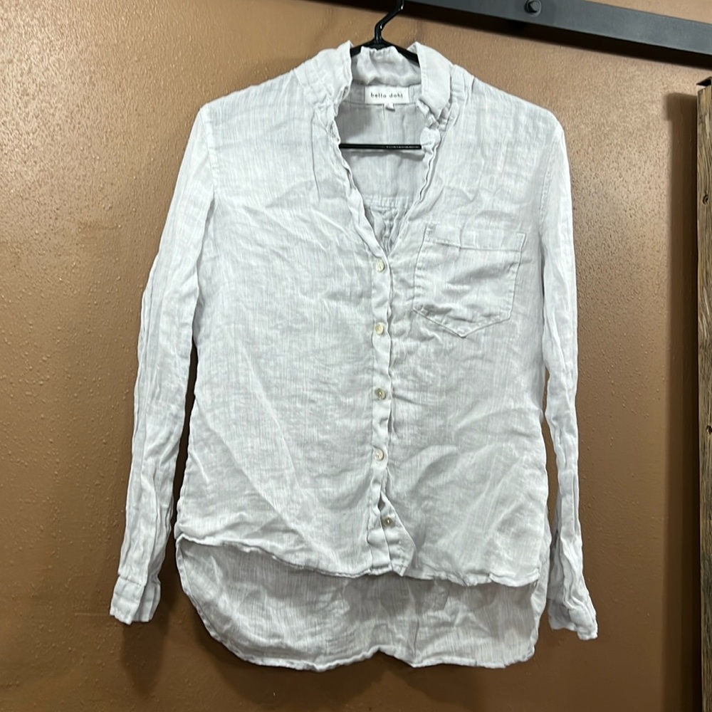 Bella Dahl linen button up